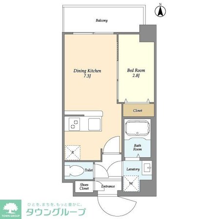 ドゥーエ青砥の物件間取画像